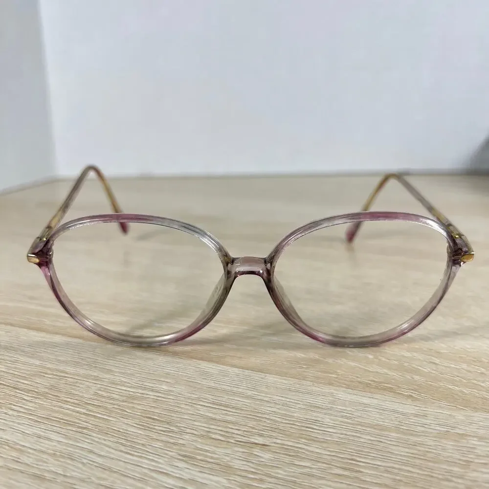 Vintage Sillhouette SPX M1763 /20 C2650 Eyeglasses Clear Purple FRAMES 53-13-130